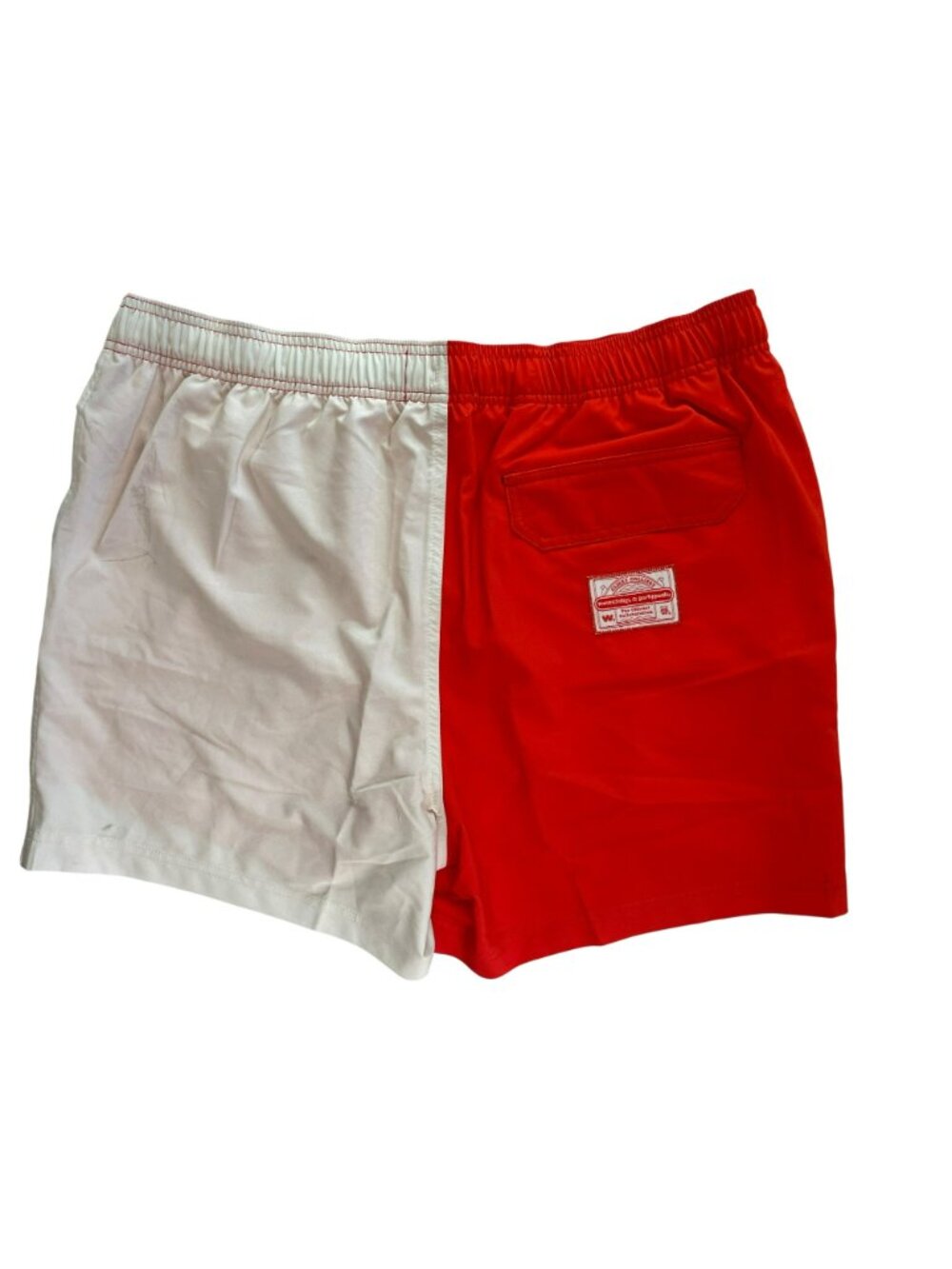 Party Pants x Wienerschnitzel 5" Red Swim Shorts Men's Sz XL NWT - Picture 4 of 11